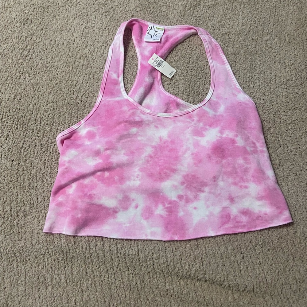 Aerie tie dye crop tank